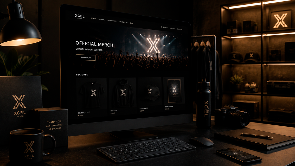 XCEL Merch Ecommerce